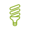 icon bulb green