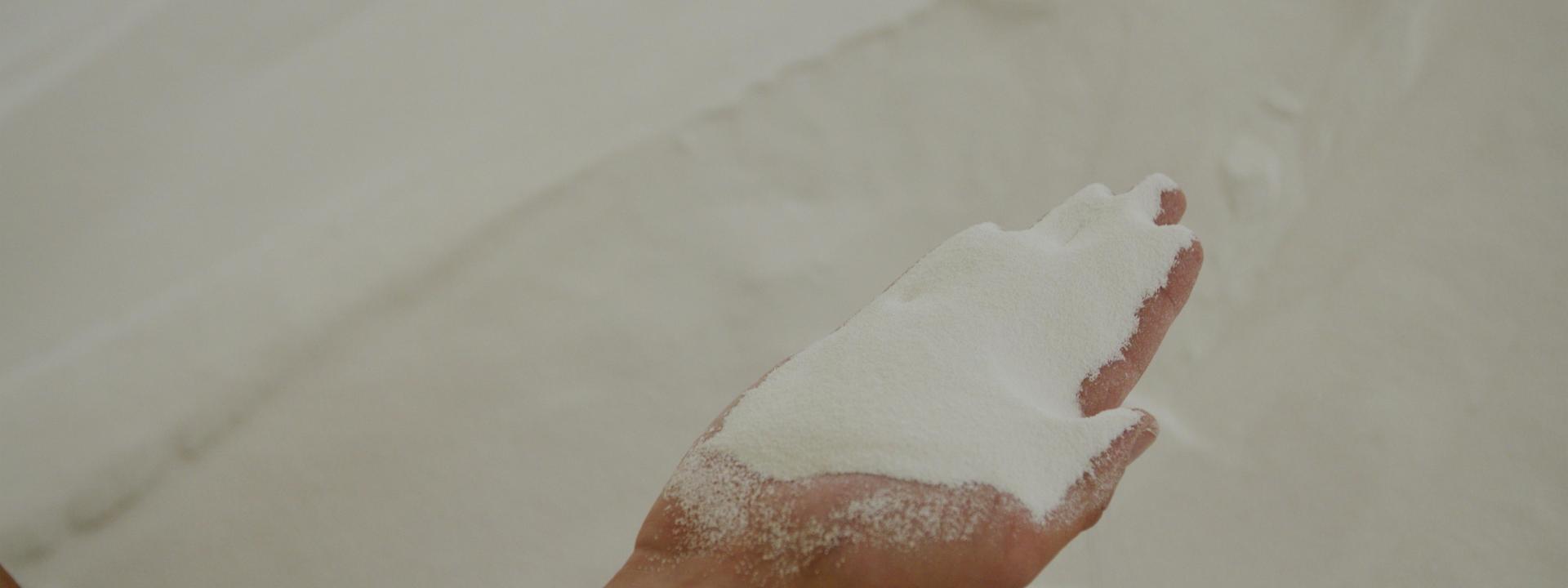 Sand - raw material flat glass production