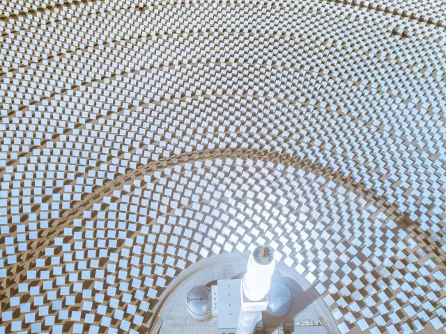 AGC solar mirror glass for CSP