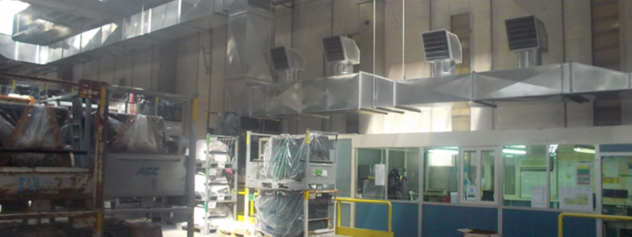 Cogeneration installation AGC Fleurus automotive plant