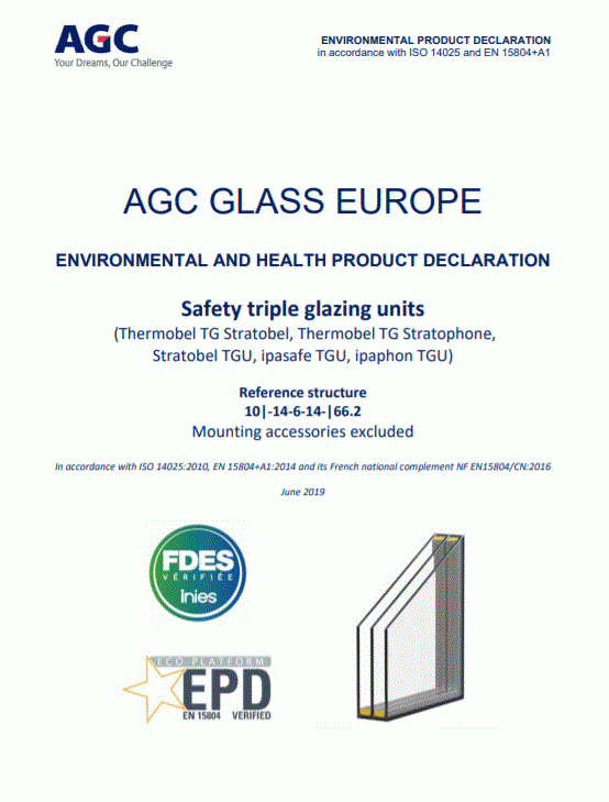 AGC - EDP - Safety triple glazing units