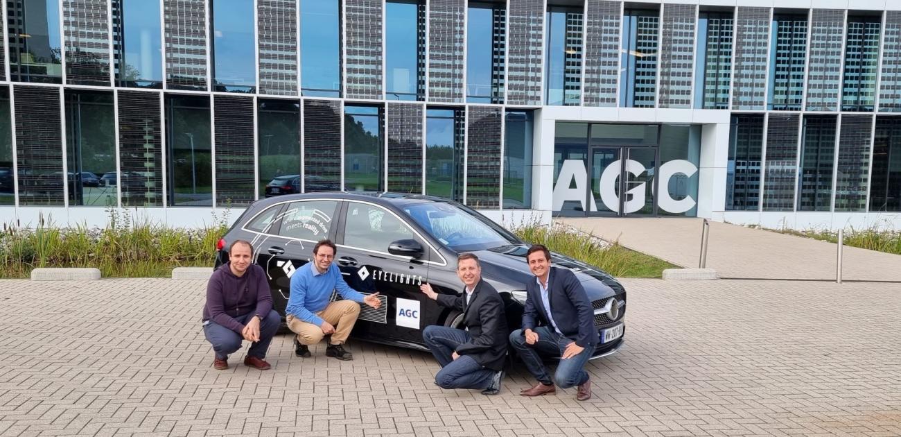 AGC and EyeLights have joined forces to bring the Augmented Reality
