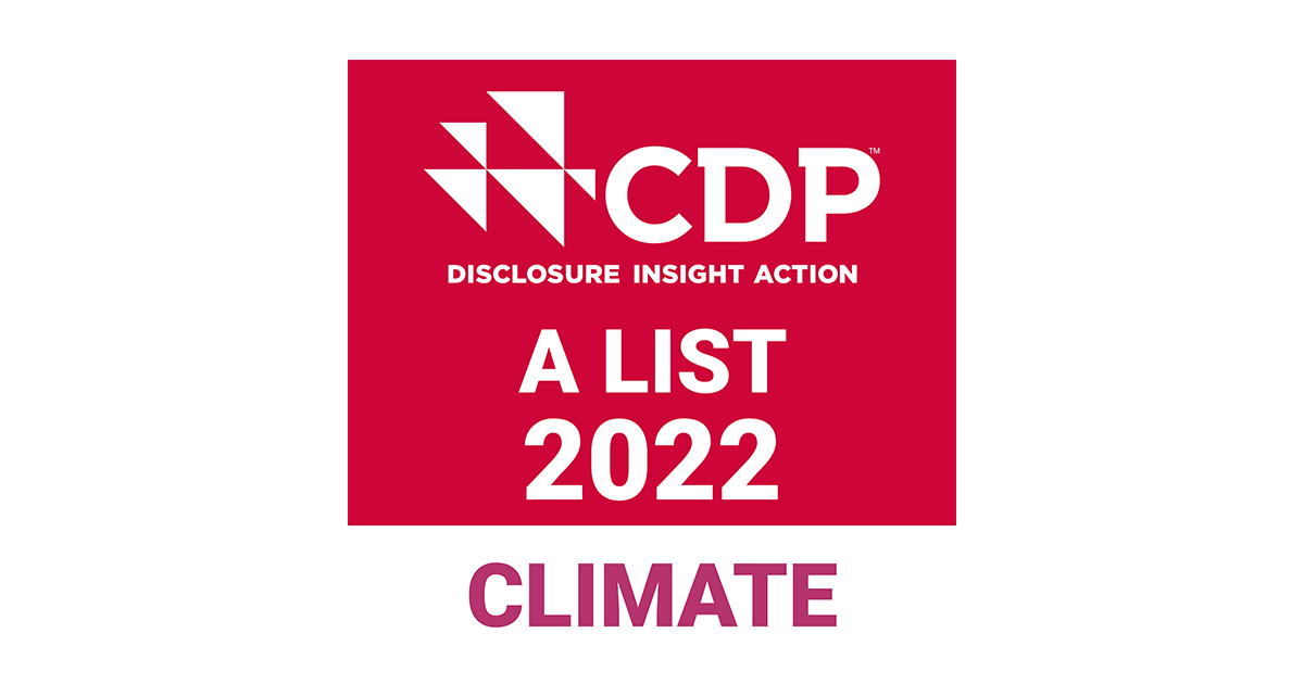 AGC recognized as a CDP "A-list” company for "Climate Change"