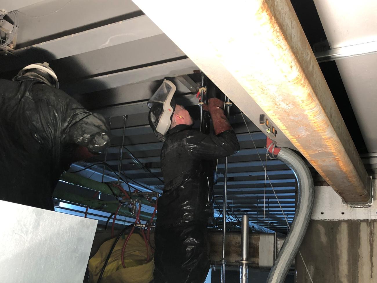 Electroboosting installation at AGC