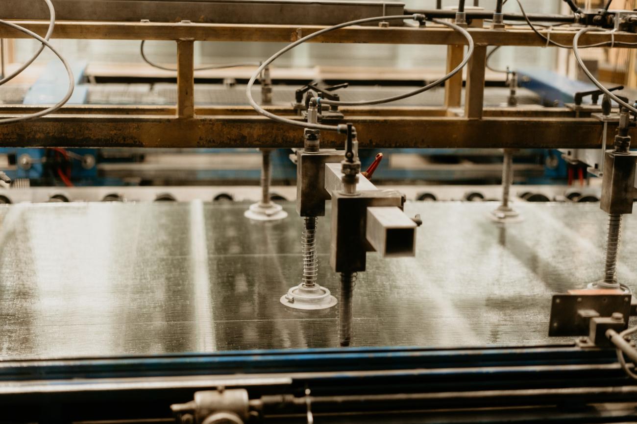 Barevka patterned glass production