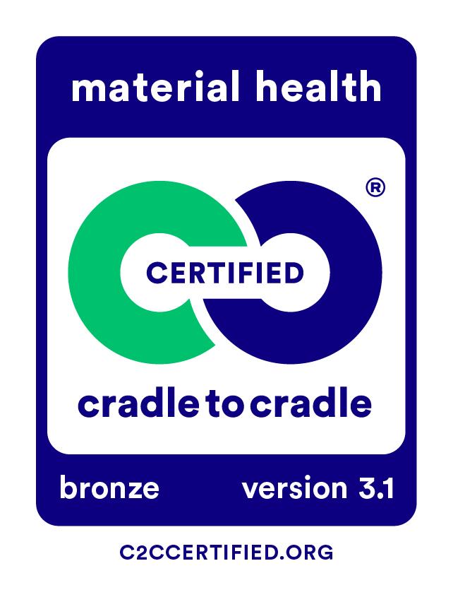 Our Insulating glass, Decorative & Solar mirrors are Cradle to Cradle Certified® Material Health Bronze based on version 3.1.