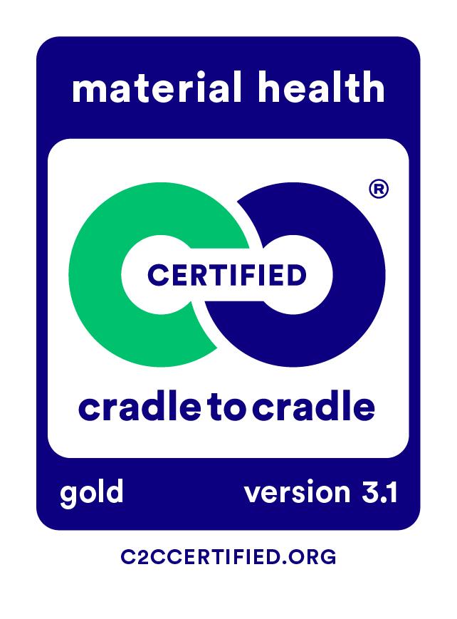 Our Magnetron coated glass range is Cradle to Cradle Certified® Material Health Gold based on version 3.1.