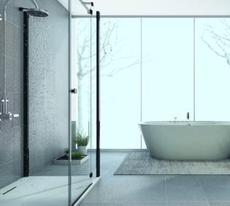 AGC Luxclear shower glass