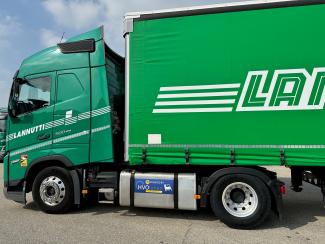 AGC’s glass transport in Italy also shifting to HVO fuelled trucks thanks to partnership with Lannutti