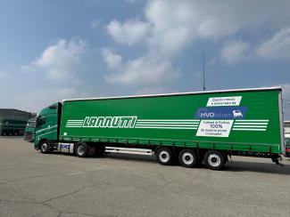 AGC’s glass transport in Italy also shifting to HVO fuelled trucks thanks to partnership with Lannutti