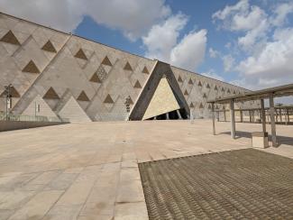 AGC glass at the Grand Egyptian Museum