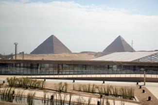 AGC glass at the Grand Egyptian Museum