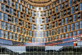 Oxy Building Brussels : AGC recycle and low-carbon glass