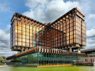 AGC Coating on Demand for the Royale Belge building in Brussels