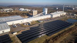 PV power plant at AGC Seingbouse (France)