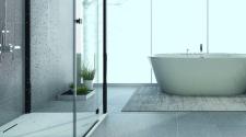 AGC Luxclear shower glass