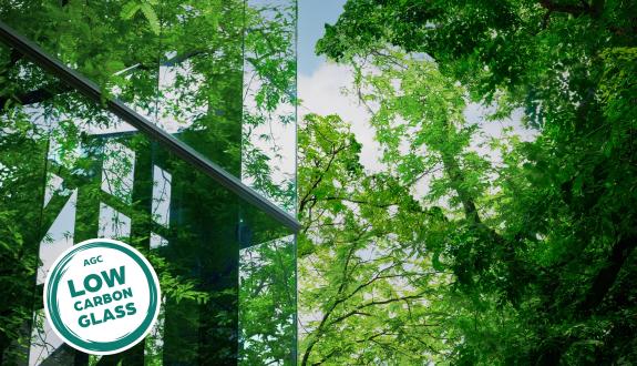 AGC low-carbon glass