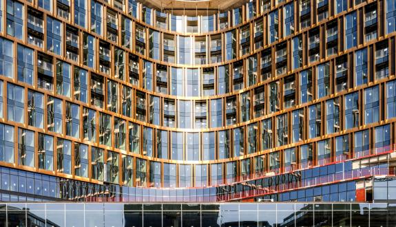 Oxy Building Brussels : AGC recycle and low-carbon glass