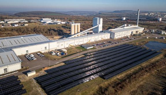 PV power plant at AGC Seingbouse (France)