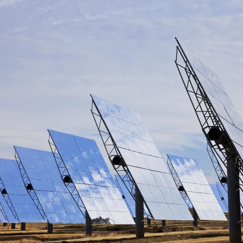 AGC solar mirrors for CSP
